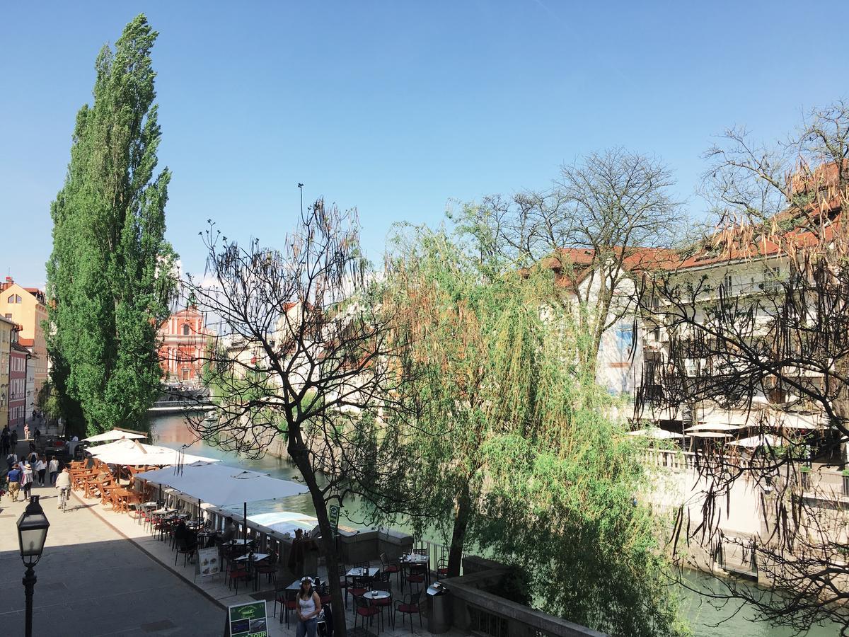River And Castle View Apartment Rose Tour As Ljubljana Eksteriør billede